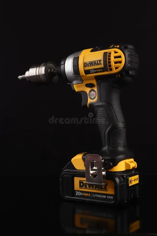 DeWalt cordless power tool serviced by nail gun and tool specialists